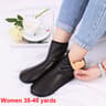 Soft NonSlip Socks Unisex Winter Warm Leather Thermal Boot Slipper Indoor House For Men Women 5