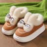 Winter Snow Boots Women Warm Padded Indoor Plush Cotton Shoes Soft Sole Ankle Boots Thick Bottom Ra 0