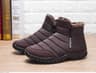 Warm Cotton Zipper Snow Ankle Boots Mens Sneakers Winter Shoes Autumn Shoes Waterproof Snow Boots S 8