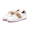 New Luxury Brand Women Casual Shoes White Flat Sneakers Comfort Press Insole Balance Technology 4