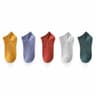 High Quality Cotton Men Socks Pack Lightweight Breathable Sock Set Durable Black Ankle Short Socks  4