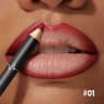 Red Contour Tint Lipliner Pencil Waterproof Matte Long Lasting Lipstick Moisturising Lips Makeup No 6