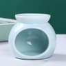 Porcelain Aroma Burner Essential Oil Furnace Mini Candle Holder Solid Color Ceramic Crafts Aromathe 6