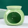 Porcelain Aroma Burner Essential Oil Furnace Mini Candle Holder Solid Color Ceramic Crafts Aromathe 7