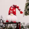 Christmas Decoration Home LED Faceless Doll Elf Gnome With Lights Navidad Children New Year Gift 6