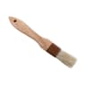 Kitchen Cooking Brushes Wooden Handle Bristle Brushes Flat Pastry Baking Brush Barbecue Oil Brush 6