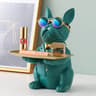 Multi Functional Bulldog Tray Creative Animal Statue Living Room Bedroom Miscellaneous Storage Home 5