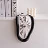 Novel Surreal Wall Clock Salvador Dali Style Melting Distorted Home Decoration Gift For Garden And  6