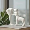 Abstract Art Figurines Interactive Human And Pet Sculptures Home And Office Decor 5