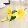 Artificial Lily Flower Wedding Bouquet Two Flowers One Bud Branch For Home And Garden Decor 6
