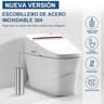 Stainless Steel Toilet Bowl Brush And Holder Long Handle For Deep Cleaning And Bathroom Organizatio 6