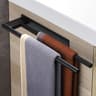 Stainless Steel Wallmounted Towel Holder Bathroom Towel Rail Adhesive Towel Hanger 8