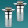 Universal Rebound Drain Plug Filter Metal Basin Popup Sink Filter Hair Catcher Bathroom Sink Drain  4