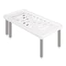 New Adjustable Stainless Steel Storage Rack Retractable Multifunctional Shelf For Kitchen Spice Org 4