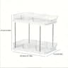 2Tier Pull Out Under Sink Storage Shelf MultiPurpose Organizer For Bathroom Cabinet Kitchen Pantry 3