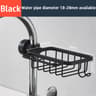 Kitchen Sink Drain Rack Sponge Storage Basket Faucet Holder Aluminum Soap Drainer Shelf Organizer