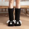 Kawaii Socks For Adults Sleeping Socks Winter Snow Slippers Maternity Leg Warmers Funny Carpet Sock 8