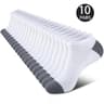 Comfortable Breathable Socks Sweat Absorbing Odor Proof Low Cut Solid Color Socks For Outdoor Activ