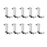 Z Shaped Stainless Steel Bathroom Cabinet Hook Home Kitchen Accessories Organizer Rear Hanger Keych 7