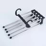 Telescopic Folding Pants Rack Multilayer Pants Hanger Household Magic Pants Clip For Wardrobe Stora 6