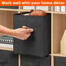 Heavy Duty Collapsible Storage Organizer Bins Storage Cubes For Shelves Closet Clothes Blankets Toy 3