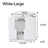 Cable Storage Box Wooden Power Strip Case Wire Management Organizer Anti Dust Charger Socket Storag