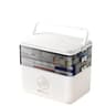 Portable Medicine Box Large Capacity First Aid Kit Multilayer Drug Storage Case For Family Emergenc