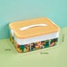 Stackable Building Block Storage Box Transparent Plastic Storage Boxes Dustproof Moistureproof Kids 6