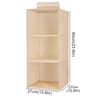 Wardrobe Hanging Storage Bag Interlayer Drawer Type Organizer Collapsible Storage Shelves Closet Or 7