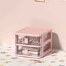 Clear Stacking Drawer Organizer MultiTier PP Storage Box Cartoon For Office Beauty Products Modular 10