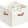 Shoe Organizer With Adjustable Dividers Fabric Shoe Hanger With Cover Shoe Storage Drawer Box Conta