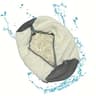 Durable Shoe Washing Machine Bag Yellow With Blue Zipper Oval Laundry Bag For All Shoe Types Protec 9