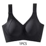 Womens Solid Seamless Bras Full Cup Wireless Soft Intimates Comfortable Brassiere Push Up Sexy Unde