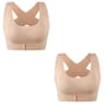 Women Bras For Women Push Up Bra Posture Corrector Bralette Front Closure Female Underwear Cross Ba 8