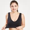 Queenral Plus Size Bras For Women Seamless Bra With Pads Big Size 5XL 6XL Bralette Push Up Brassier