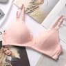 Womens Bra Seamless WireFree PushUp Support Smooth Coverage Lingerie Big Large Cup Size Black White 5