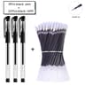 Gel Pen Set School Supplies Black Blue Red Ink 05mm Ballpoint Kawaii Pen Writing Tool For School Of