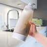 Multifunctional Household Large Capacity Batter Shaker Cup HandCranked Mixing Bottle EasytoClean Ba 6