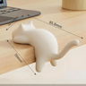 Cat Shaped Desktop Backpack Hook Multifunctional Key Hook For Students Strong LoadBearing No Punchi 9