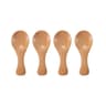 Mini Wooden Spoons Small Kitchen Spice Scoop Condiment Spoon For Sugar Tea Coffee Short Handle Wood 6