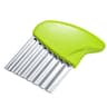 Stainless Steel Potato Chip Slicer Dough Vegetable Fruit Crinkle Wavy Slicer Knife Potato Cutter Ch 2