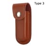High Quality Leather Sheath Holder Knife Sheath Holster Fold Knife Tool Belt Loop Case For Outdoor  8