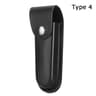 High Quality Leather Sheath Holder Knife Sheath Holster Fold Knife Tool Belt Loop Case For Outdoor  9