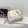 Corduroy Striped Crossbody Bag Solid Colour Shoulder Bags Adjustable Strap For Casual Wear 9