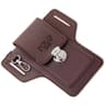 Mens Belt Leather Case Vertical Phone Waistpack Multifunctional Portable Card Bag PU Leather Keyed 8