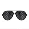 Vision Care Exercise Glasses AntiFatigue Device Lightweight Eyeglasses Black Silver Unisex 6