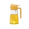 Dualpurpose Camping BBQ Baking Tool Glass Oil Spray Bottle With Pour Spout Nozzle Olive Dispenser 8
