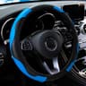 Carbon Fiber Leather Car Steering Wheel Cover Without Inner Ring Automotive Supplies 10