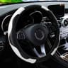 Carbon Fiber Leather Car Steering Wheel Cover Without Inner Ring Automotive Supplies 17