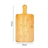 Large Bamboo Cutting Board With Handle Wooden Kitchen Chopping Board For Pizza Vegetables Meat Dura